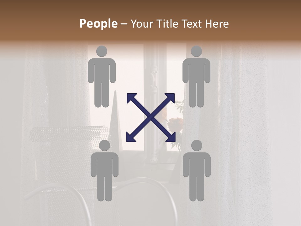 Window In Home PowerPoint Template