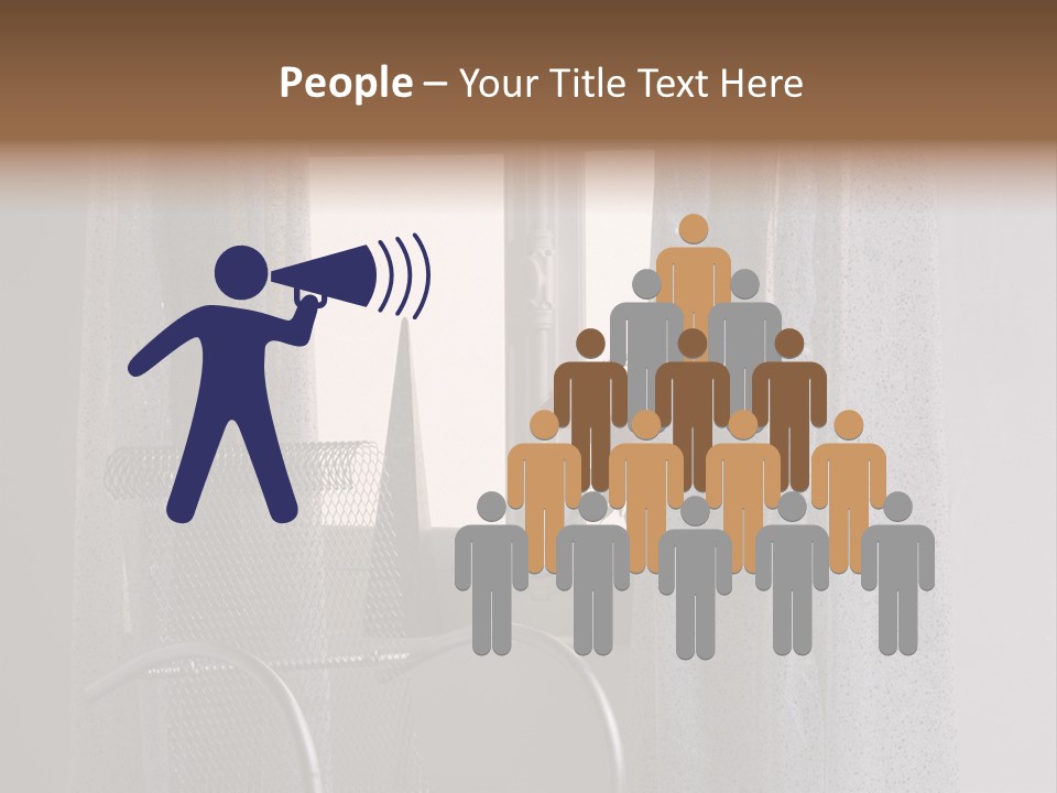 Window In Home PowerPoint Template