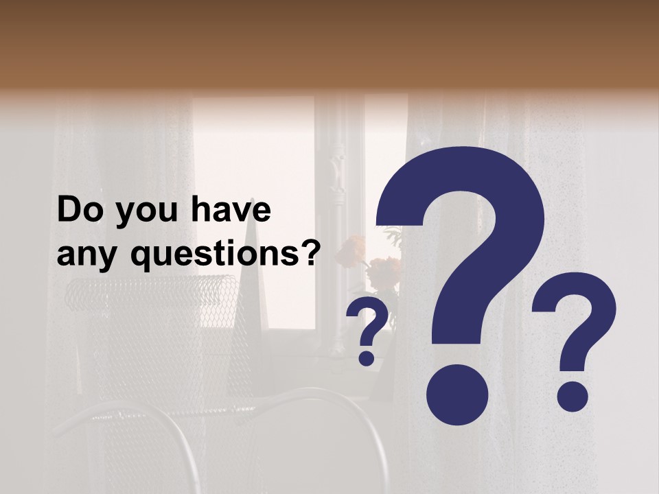 Window In Home PowerPoint Template