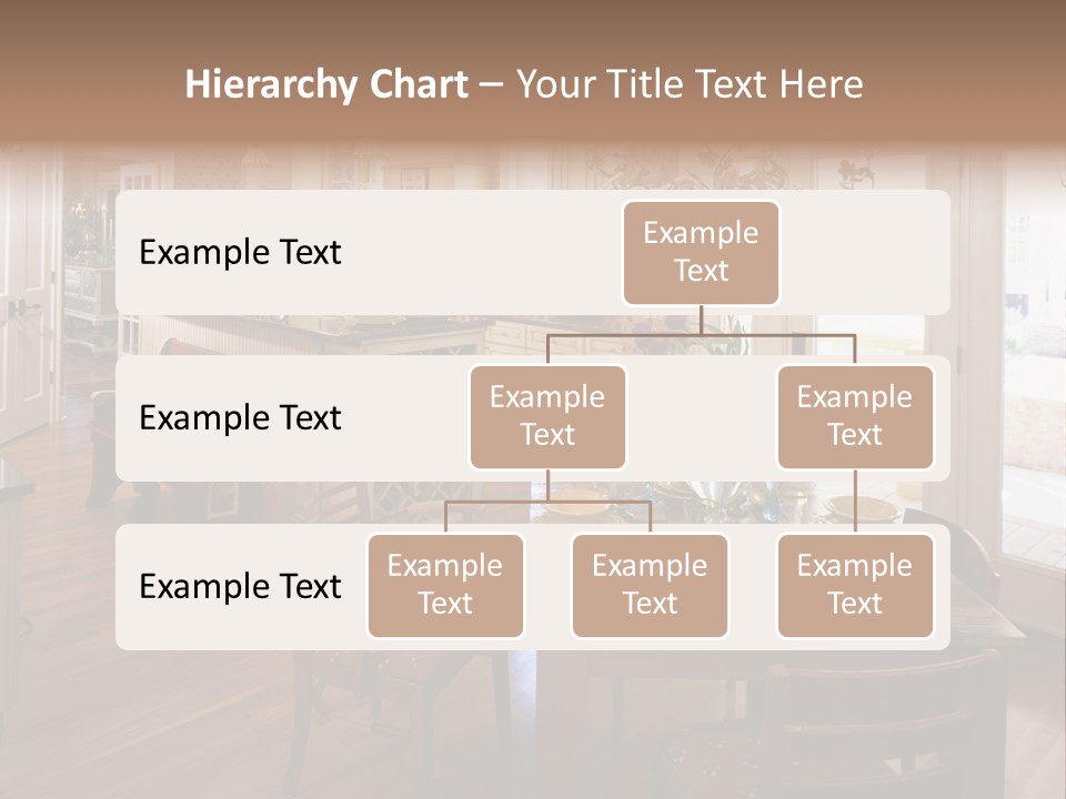 Very Beautiful Kitchen Decor PowerPoint Template