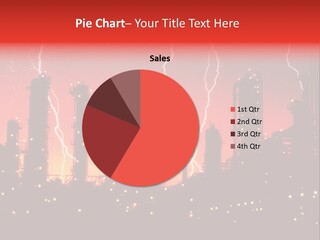 Mysterious Nature, Lightning PowerPoint Template