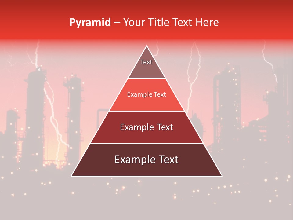 Mysterious Nature, Lightning PowerPoint Template