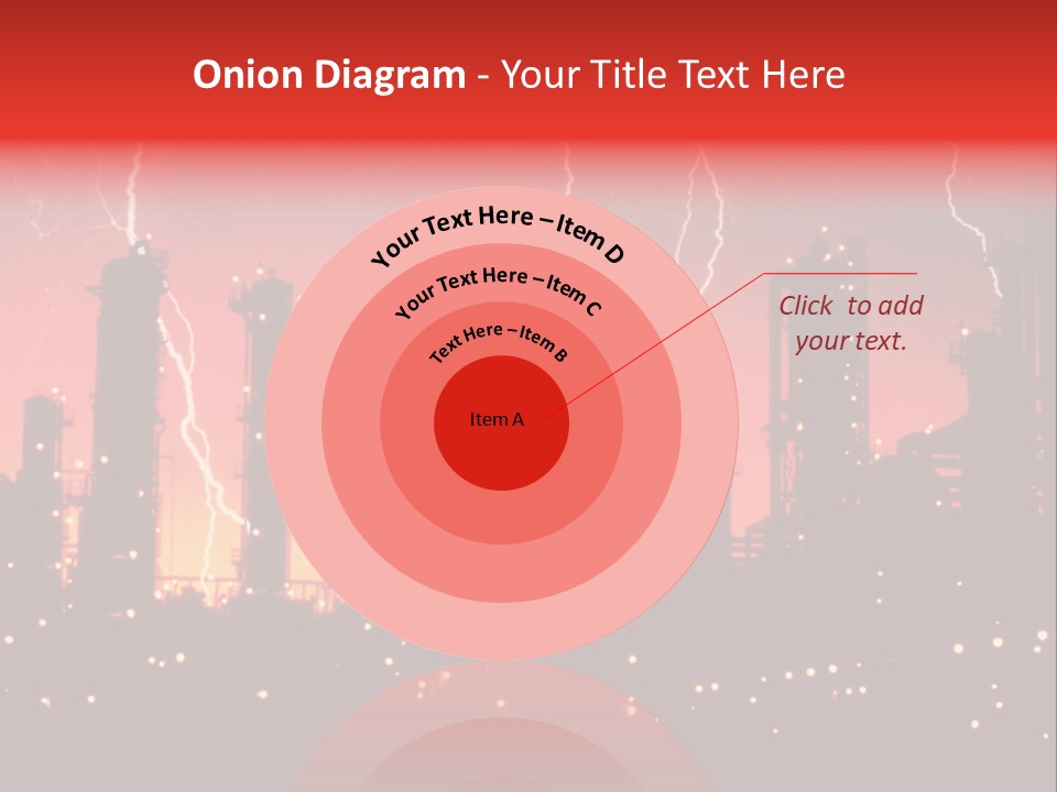 Mysterious Nature, Lightning PowerPoint Template