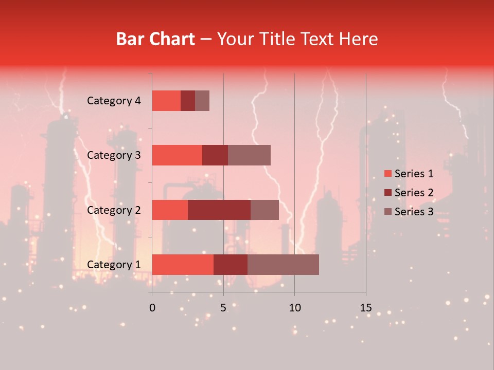 Mysterious Nature, Lightning PowerPoint Template