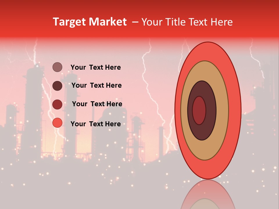 Mysterious Nature, Lightning PowerPoint Template