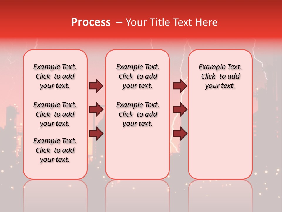 Mysterious Nature, Lightning PowerPoint Template