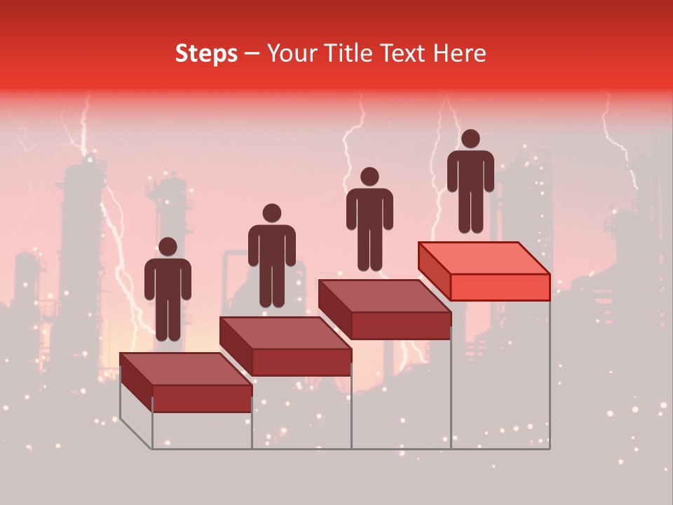 Mysterious Nature, Lightning PowerPoint Template