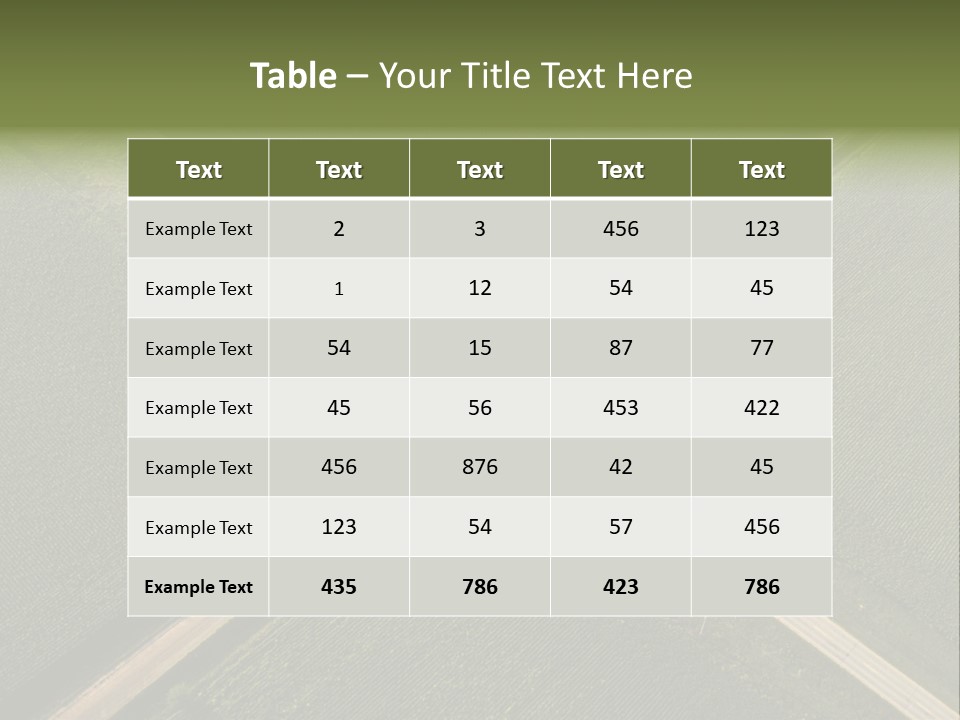 Agricultural Field PowerPoint Template