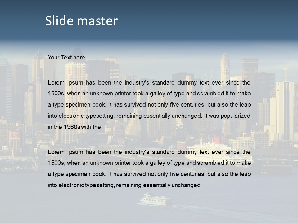 Metropolis PowerPoint Template