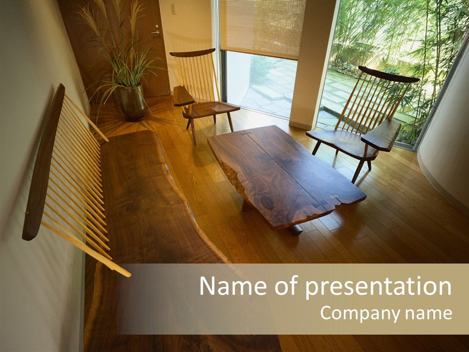 Furniture Designed PowerPoint Template