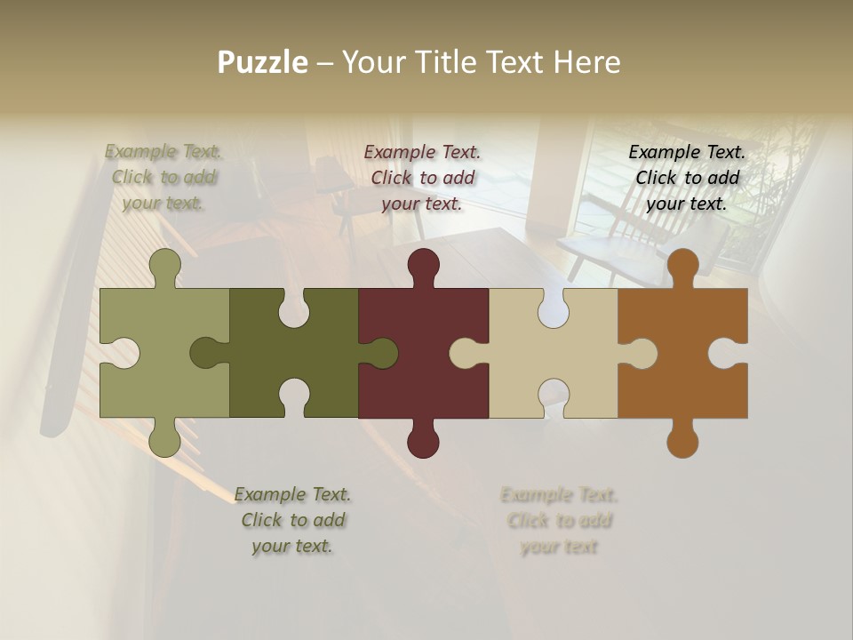 Furniture Designed PowerPoint Template