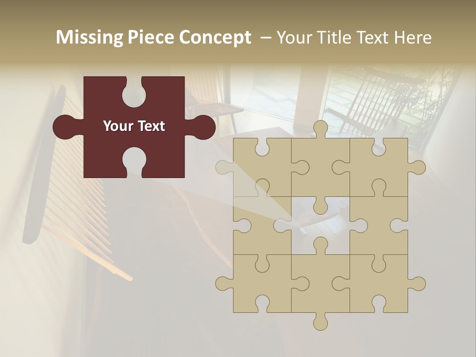 Furniture Designed PowerPoint Template