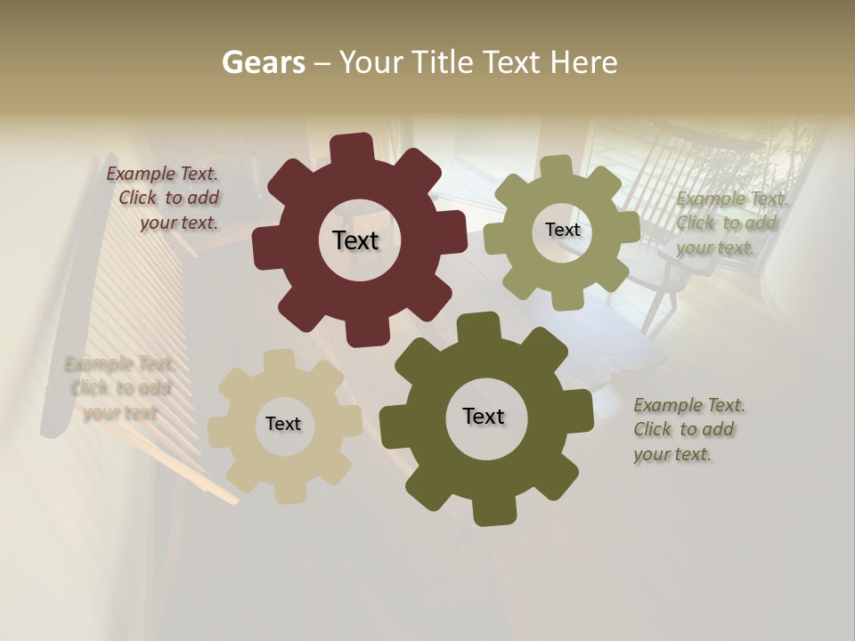 Furniture Designed PowerPoint Template