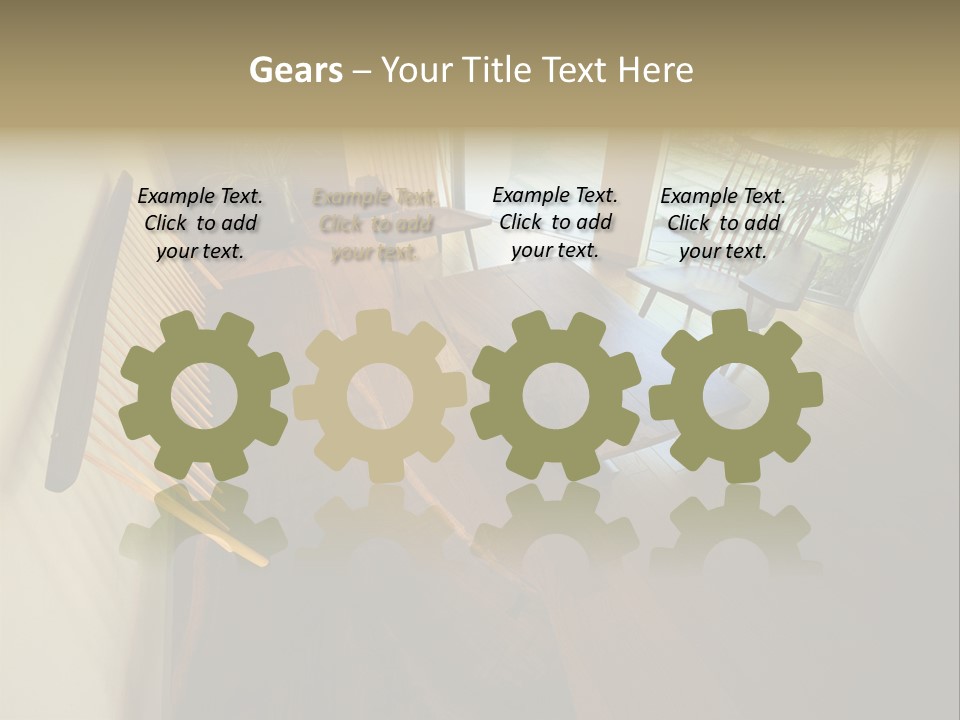 Furniture Designed PowerPoint Template