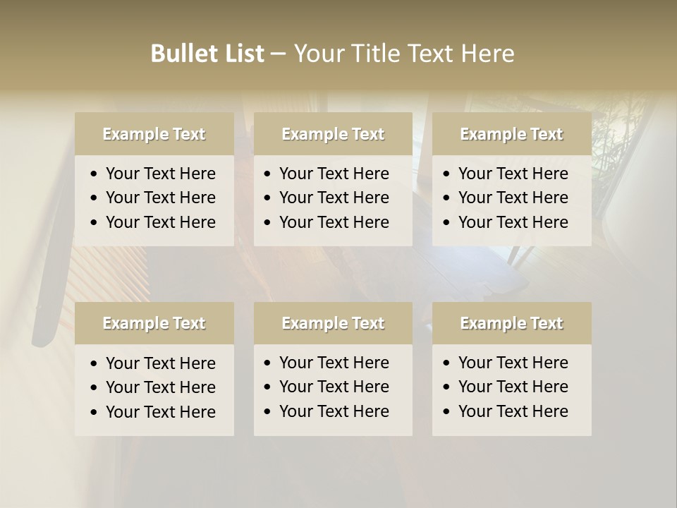 Furniture Designed PowerPoint Template
