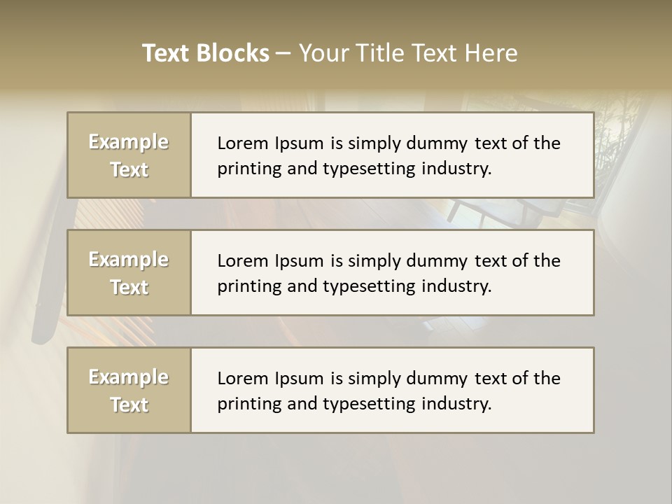 Furniture Designed PowerPoint Template