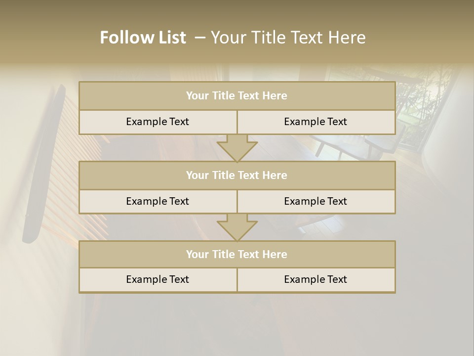 Furniture Designed PowerPoint Template