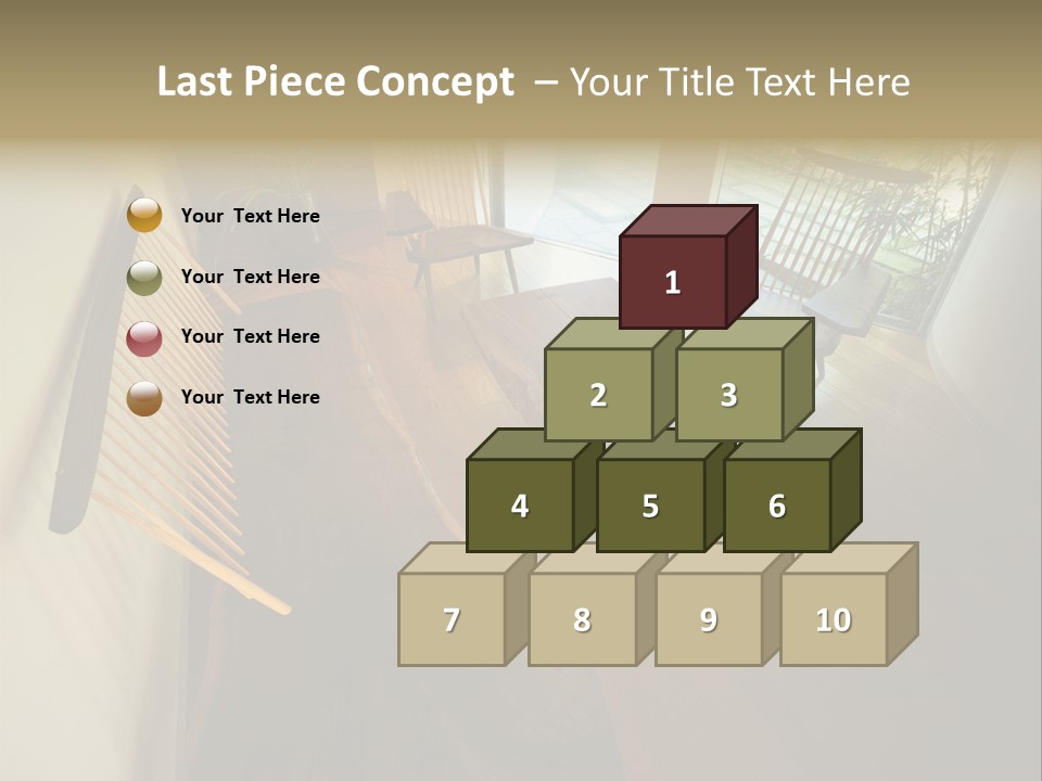 Furniture Designed PowerPoint Template