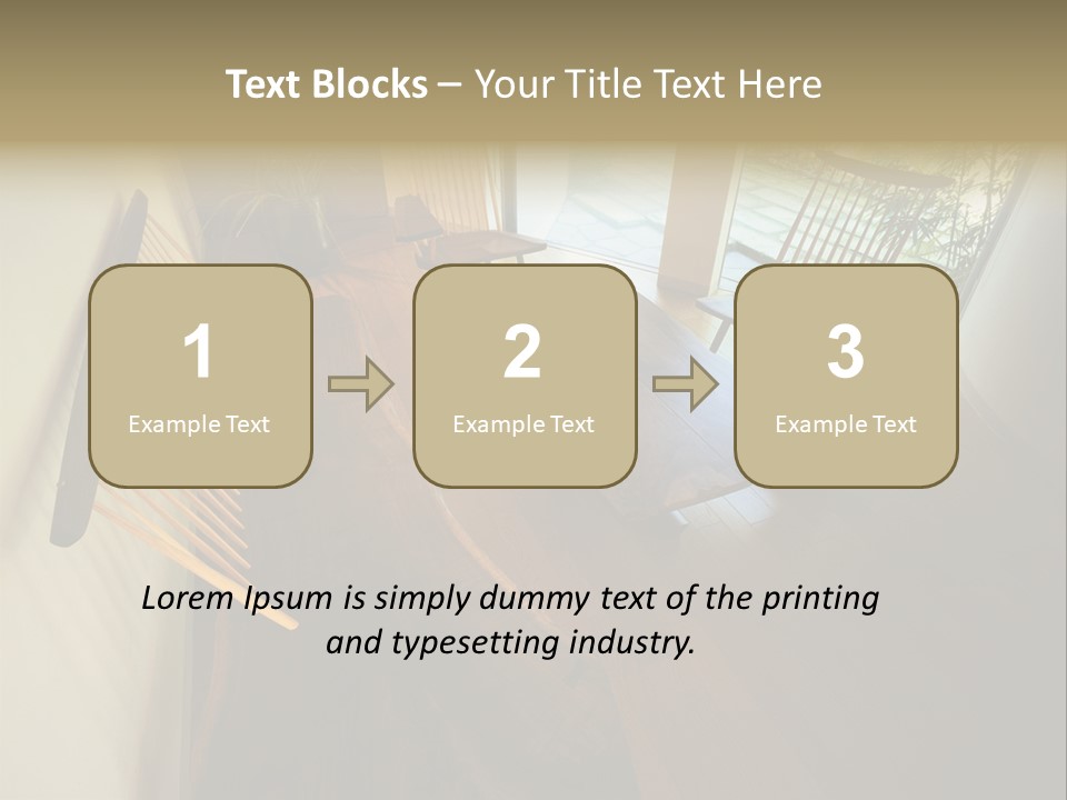 Furniture Designed PowerPoint Template