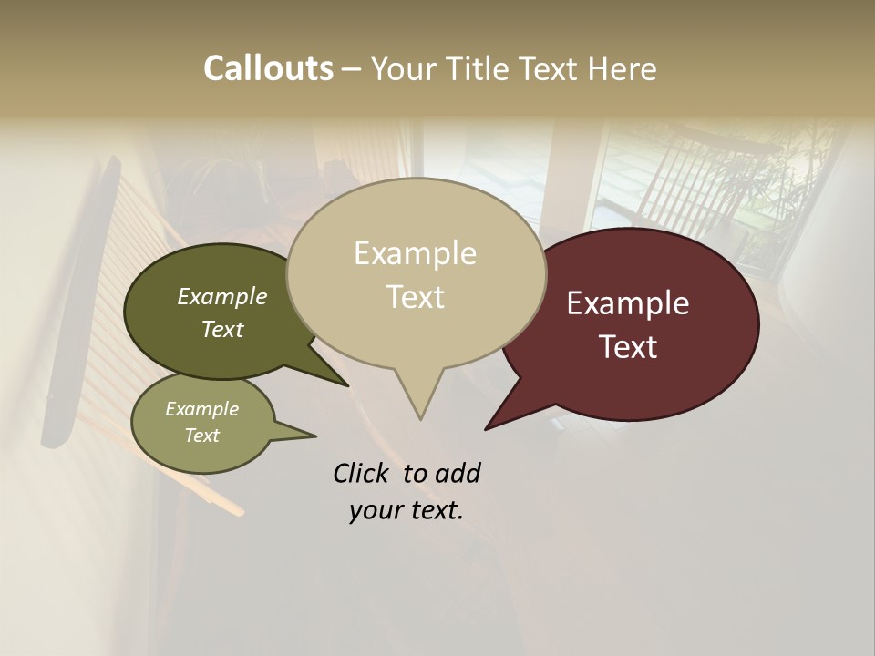 Furniture Designed PowerPoint Template