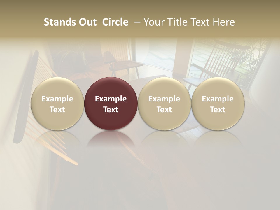 Furniture Designed PowerPoint Template