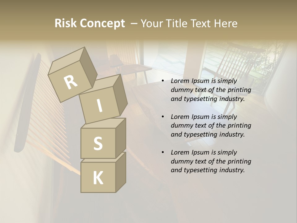 Furniture Designed PowerPoint Template