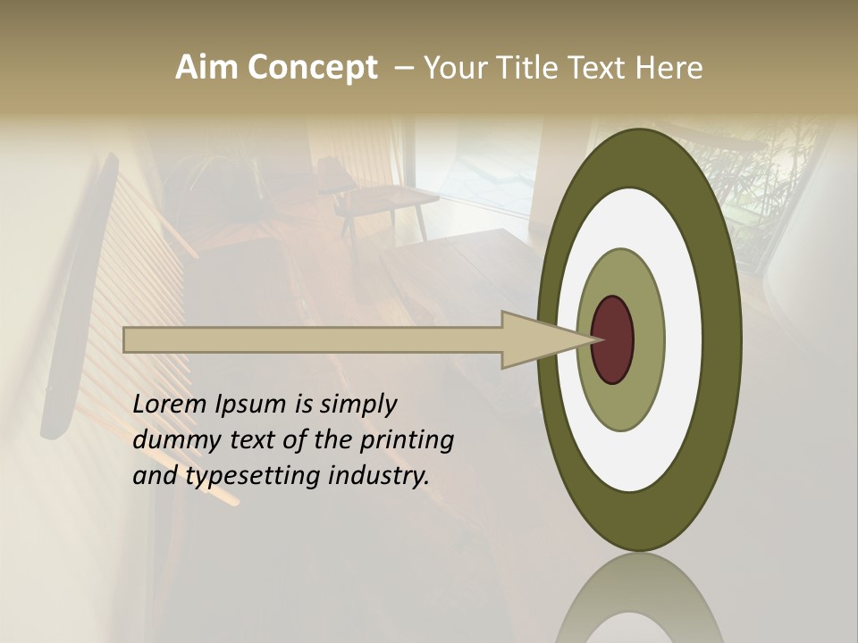 Furniture Designed PowerPoint Template