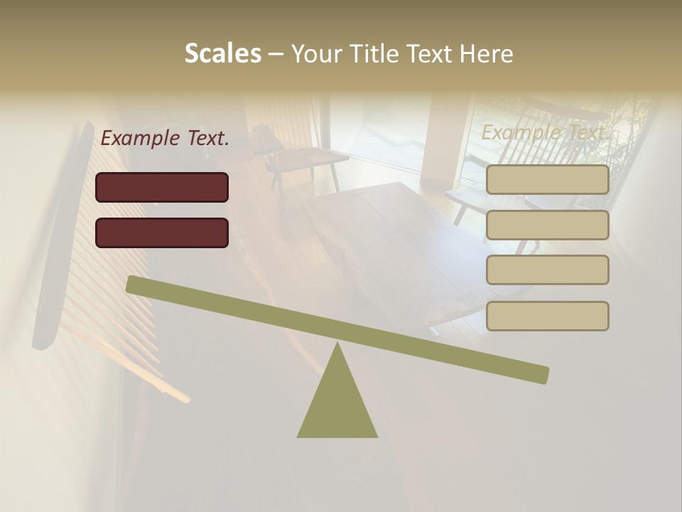 Furniture Designed PowerPoint Template