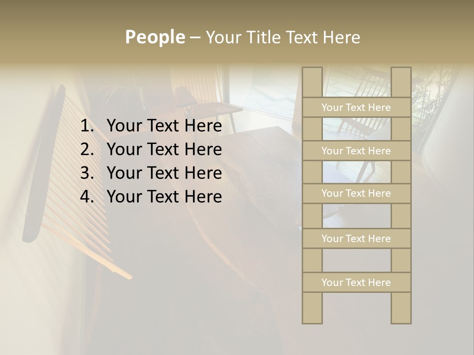 Furniture Designed PowerPoint Template