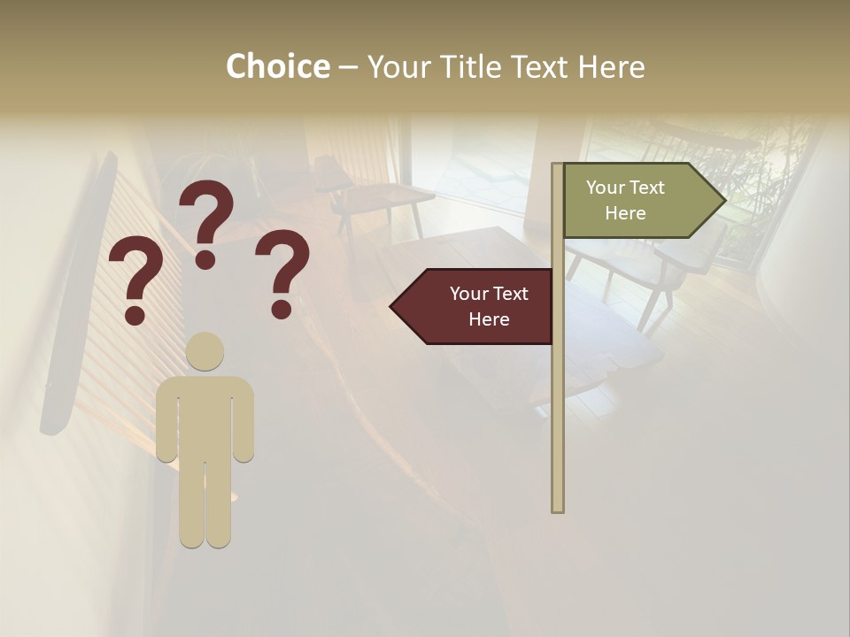 Furniture Designed PowerPoint Template