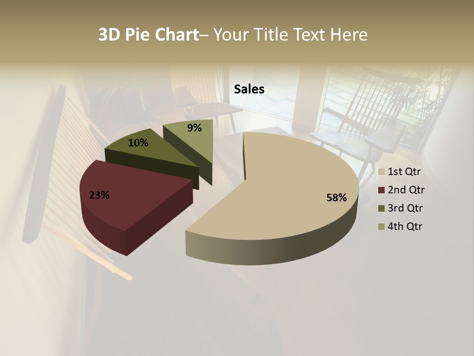Furniture Designed PowerPoint Template