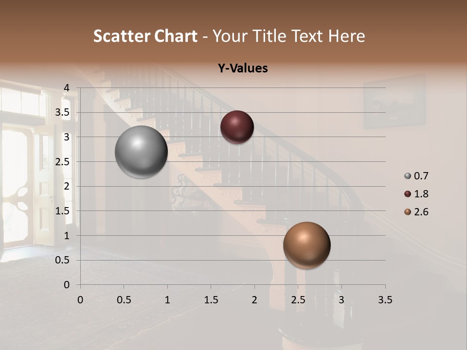Vintage Staircase PowerPoint Template
