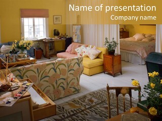 Cozy Bedroom PowerPoint Template