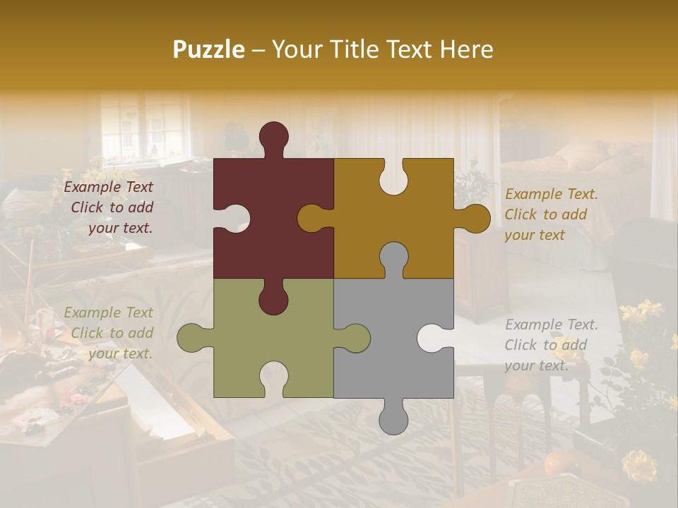 Cozy Bedroom PowerPoint Template