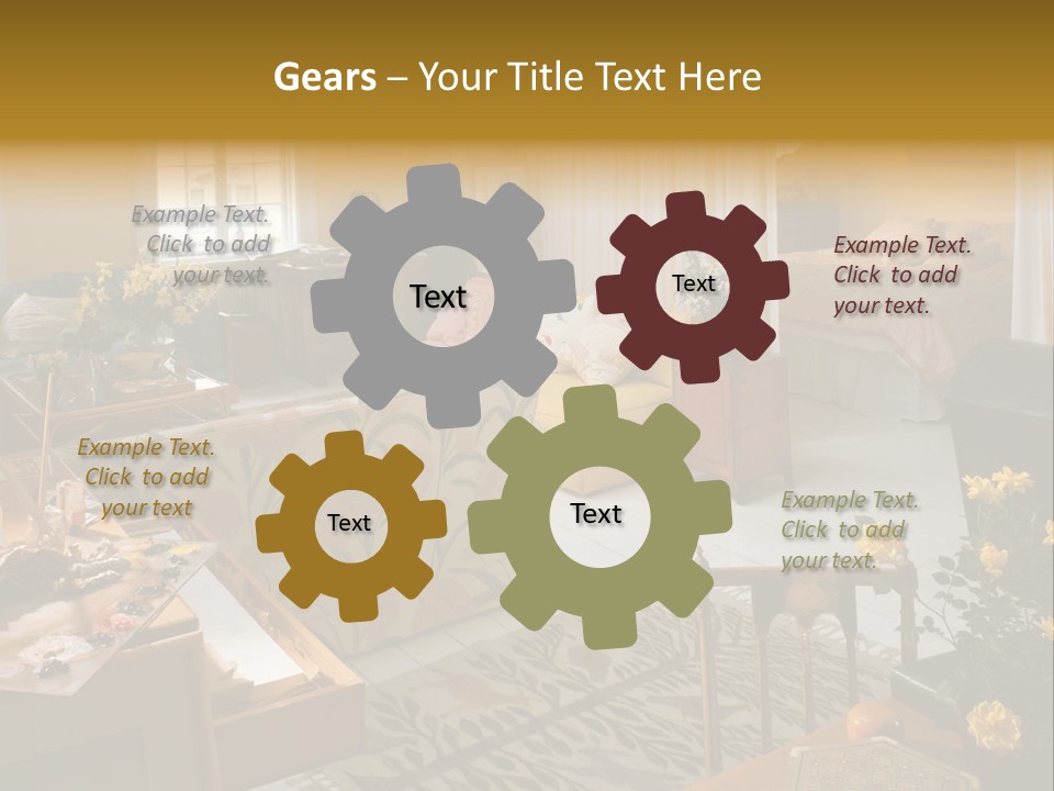 Cozy Bedroom PowerPoint Template