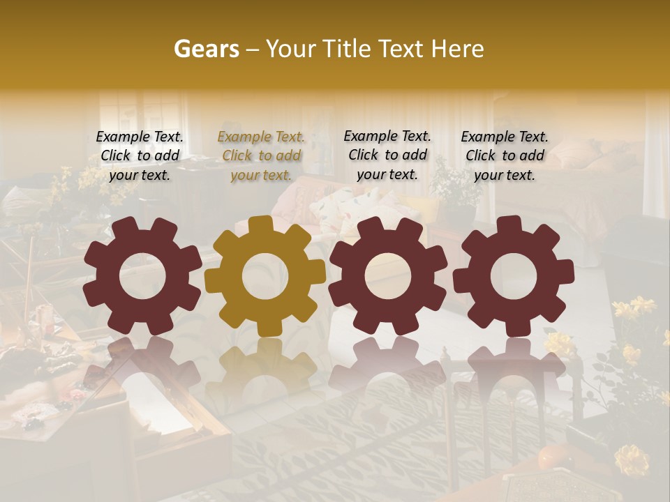 Cozy Bedroom PowerPoint Template