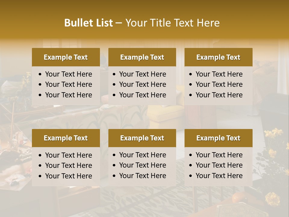 Cozy Bedroom PowerPoint Template