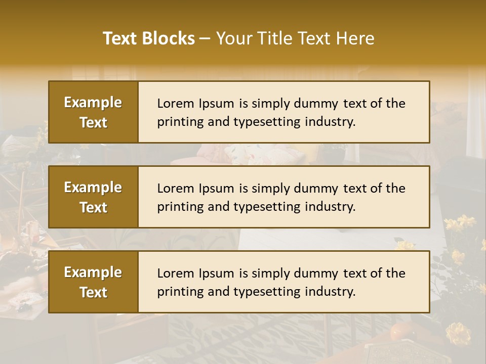 Cozy Bedroom PowerPoint Template