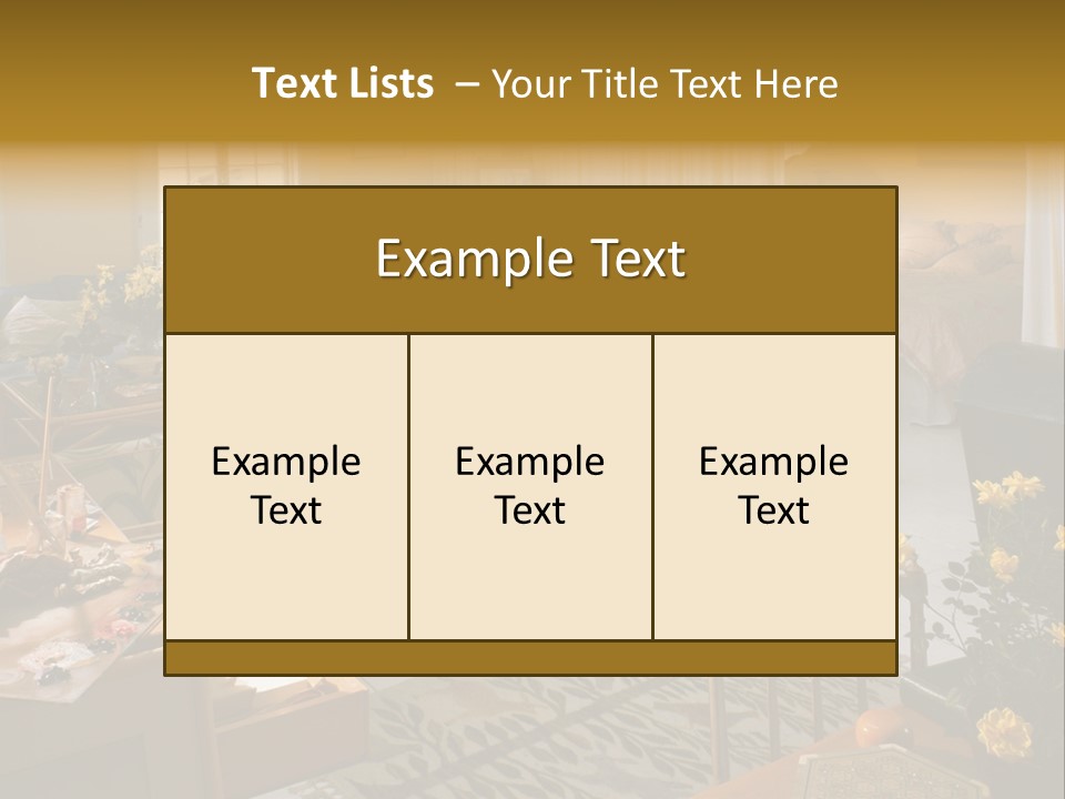 Cozy Bedroom PowerPoint Template