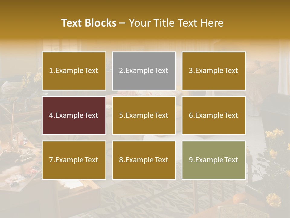 Cozy Bedroom PowerPoint Template