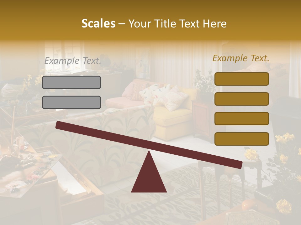 Cozy Bedroom PowerPoint Template