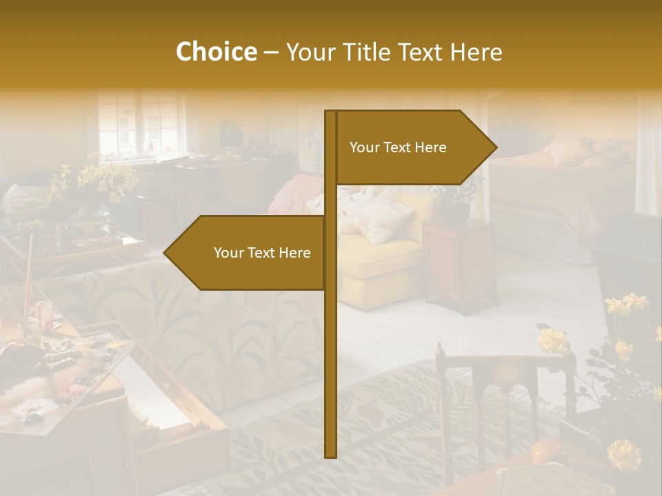 Cozy Bedroom PowerPoint Template