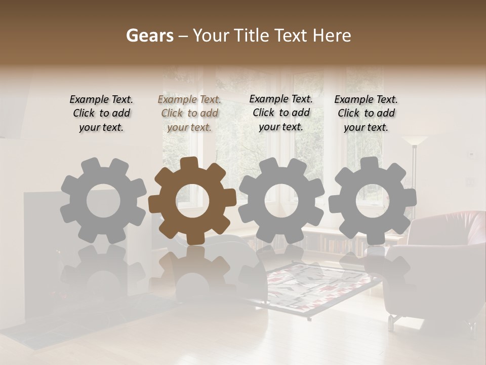 Cozy Lounge PowerPoint Template