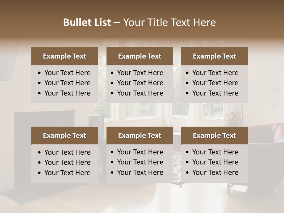 Cozy Lounge PowerPoint Template