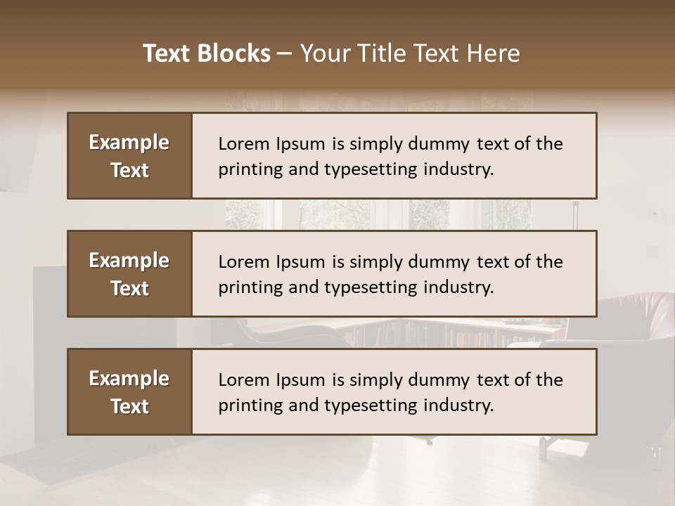 Cozy Lounge PowerPoint Template