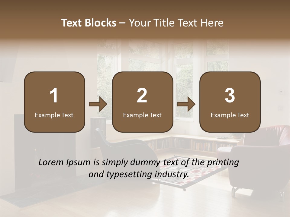 Cozy Lounge PowerPoint Template