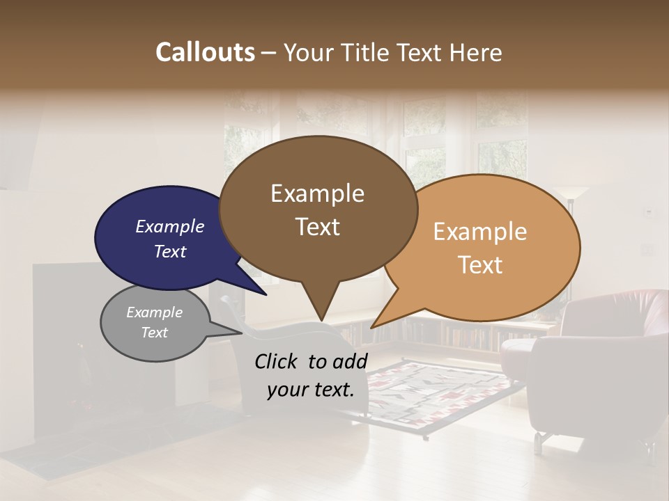 Cozy Lounge PowerPoint Template