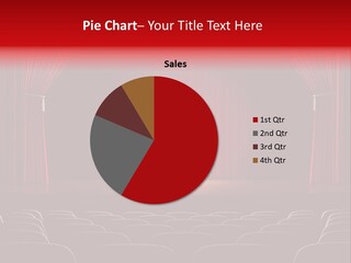 A Typical Scene In The Theater PowerPoint Template