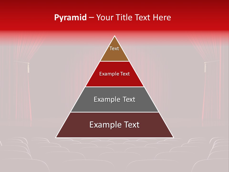 A Typical Scene In The Theater PowerPoint Template