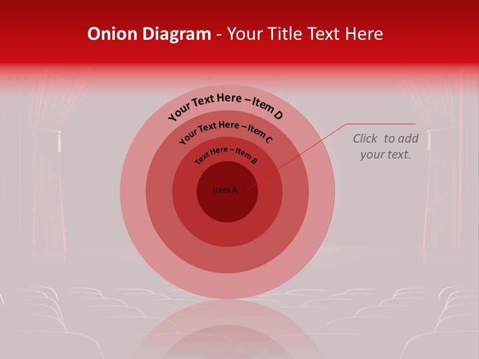 A Typical Scene In The Theater PowerPoint Template